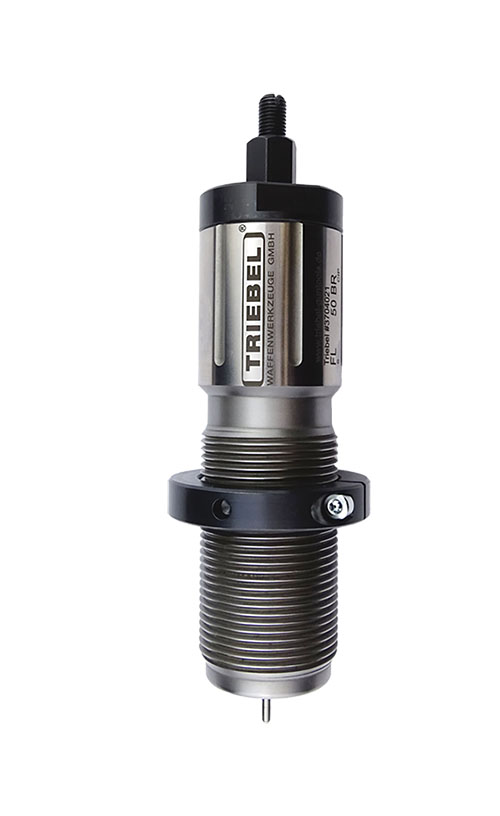 TRIEBEL Full Length Die 1 1/2 och 460 Steyr erbjuder enkel kalibrering, utbytbara delar och korrekt hylsspänning för optimal prestanda.